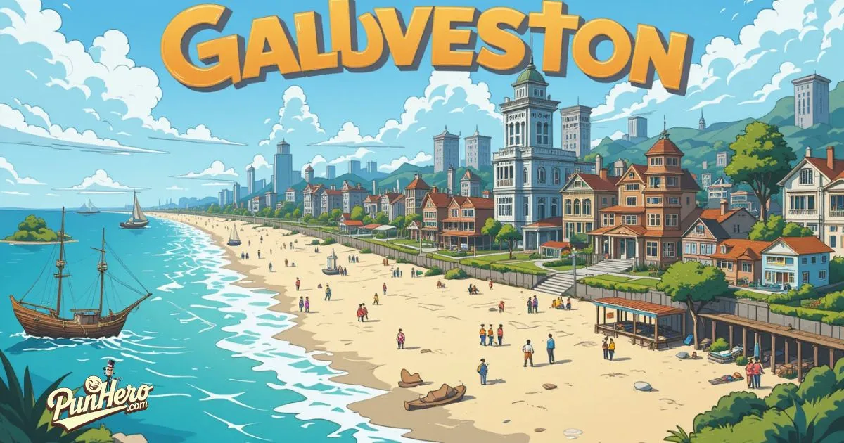 Galveston Puns