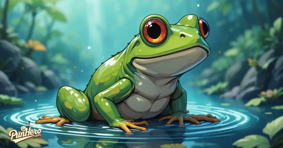 165+ Frog Puns and Jokes One Liners / 2025